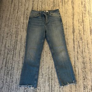 Zara ankle jeans